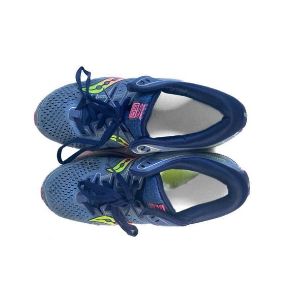 Saucony Womens Triumph ISO 5 S10462-1 Blue Running Shoes Sneakers Size 10 - Picture 3 of 3